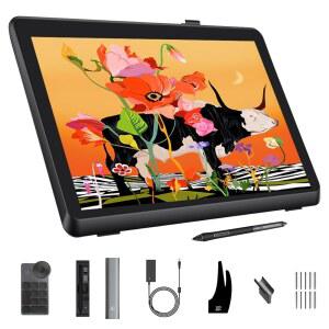 화면이 있는 XPPen Artist Pro 22 Gen2 2.5K QHD 드로잉 태블릿, 무선 키다이얼이 16384 펜 압력 스타일러스 그래픽 99% Adobe RGB, E 1, ADS-IPS 디스플레이, 풀 라미네이트 화면 21.5