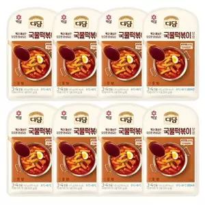 [CJ제일제당][T]백설 다담 국물떡볶이양념145g x8개