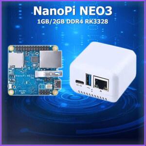 NANOPI NEO3 RK3328 A53 코어 CORTEX 쿼드 옵션 1GB 개발 2GB RAM 보드