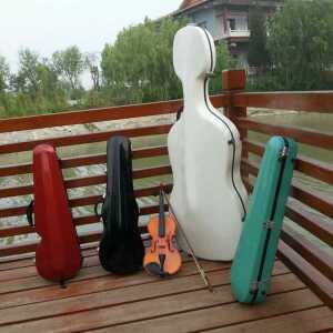 첼로 하드 케이스 가방 경량 방수 4/4 3/4 수납 보관