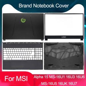 MSI ALPHA 15 LCD 덮개 16U5 뒷면 시리즈 새로운 16U7 16UK 16U3 케이스의 힌지 16U6 16U2 기능 MS 16U1 전면 노트북 하단 베젤