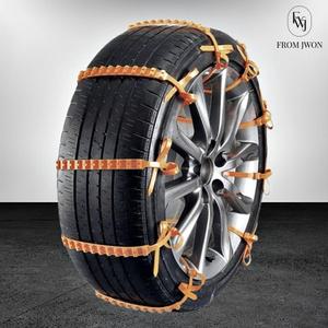 자동차 체인 타이어 케이블타이 겨울 스노우 체인 화물차 SUV 포터 일회용 차량용