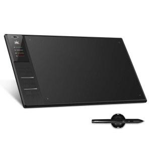HUION WH1409 무선 그래픽 드로잉 태블릿 8192 펜 압력 12개 누름 키 포함
