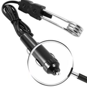 12 24V 휴대용 자동차 여행 보일러 커피 전기 침수 캠핑 온수기 히터 침수