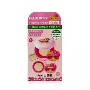 어뮤즈 태닝키티 듀 파워 비건 쿠션 [본품+리필] - 쿠션팩트 R