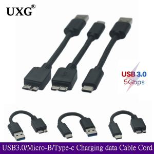 10cm 20cm 1m 5Gbps USB 3.0 A Type-c-마이크로 B 충전 케이블 하드 드라이브 컴퓨터용 외장형 하드 드라이