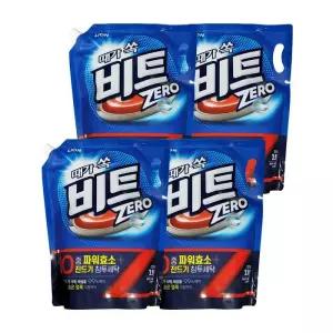 라이온코리아 비트 제로 리필 일반용 액체세제 2.0L x 4개