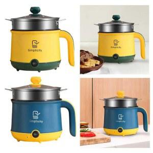 라면포트 라멘 수프용 전기 달린 쉬운 1 2 멀티 주방가전 스테이크 가능한 스튜 충전