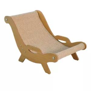 고양이 스크래쳐 쇼파 원목 의자형 대형 수직 캣타워