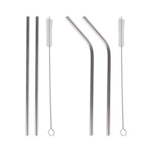 (일자형) 스텐 빨대/텀블러/스트로우/세척솔/긴빨대/친환경/롱/굵은/일자/재사용/틈새/브러시/재활용/휴대
