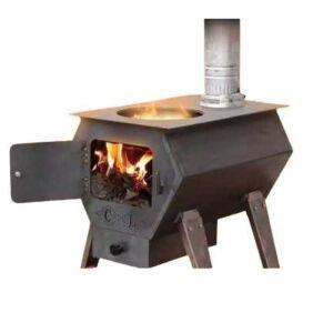 거꾸로타는 화목난로 주물 야외 주물난로 강형 스몰 레귤러