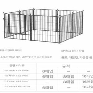 사다줍서 개집펜스 강아지휀스 개집 울타리 강아지