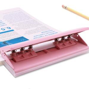 6공 펀치 다이어리 바인더 타공 펀칭기 재본 제본