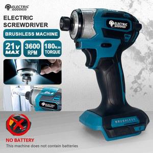 ELECTRIC GODDESS DTD173 모터 드릴 무선 배터리 180N 목재 브러시리스 18V 드라이버 볼트 MODETOOL 전기 임팩트