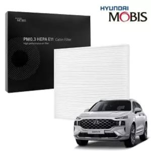 자동차 에어컨 히터 필터 PM0.3 헤파 더뉴싼타페