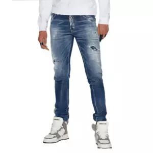 [디스퀘어드2][국내배송] 디스퀘어드2 디테일 스터드 슬림 진 남성 청바지 S74LB1256 S30664 470