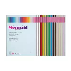 두성 칼라머메이드 A4 178g 100매 색지 색상지 종이 무늬지 미술 학습 교재