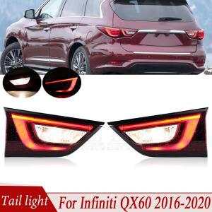 인피니티 QX60 2016-2019 2020 LED 내부 자동차 후미등, 후방 방향 지시등 램프, 브레이크 후미등 어셈블리