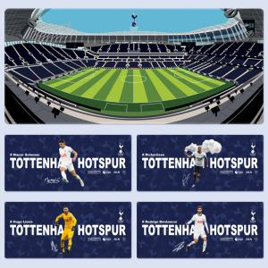 토트넘 마우스장패드 해리케인 베일 모드리치 손 로메로 토탈P