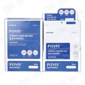 수성위재 멸균 바세린패드 거즈 10x10cm 3매입 1개