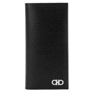 [명품] 페라가모 25FW 더블 간치니 투톤 장지갑 블랙레드 66 A069 0686018