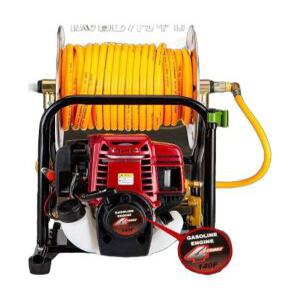 동력분무기 4행정 농약 분무기 호스 100m 엔진 물펌프 살포기 고압 양수 살수 거치대