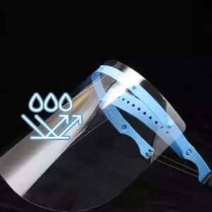 페이스쉴드 플라스틱 페이스 커버 안면 얼굴 전면 투명 마스크 가림막 보호대 가리개