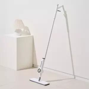 OLLY 올리 원터치 스프레이 물걸레 밀대 극세사 막대걸레 물청소 물분사 청소기 한손청소 OLPM27W