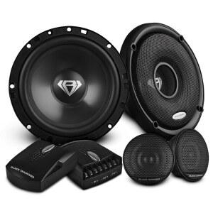 블랙 다이아몬드 다이아-65.2C 6.5인치 양방향 컴포넌트 시스템 스피커 - 120와트, 4옴 동급 다른 스피커와 비교할 수 없는 선명도(2개 스피커)