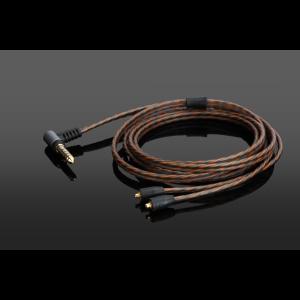 필립스 호환-Fidelio S301 S302 S3 이어폰용 4.4mm 밸런스드 오디오 케이블 브라운