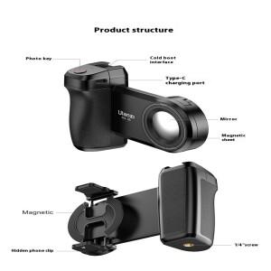 Ulanzi Ma35 자기 카메라 지원 무선 원격 제어 핸들 Vlog Selfie 스탠드 사진 맞춤형