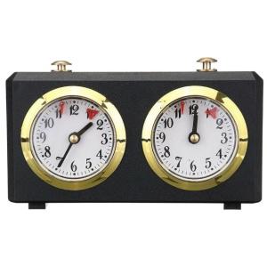 정밀 체스 경기용 기계식 초시계 바둑 시험 대회 공연 검정색