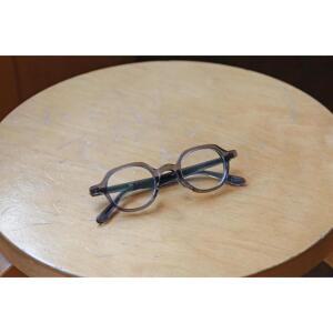 가메만넨 일본안경테 투명 블랙 뿔테 KMN-6147 col.GR