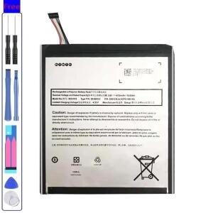 아마존 킨들 파이어 HD 태블릿 배터리, 8 인치, 6 세대 PR53DC, MC-28A8B8 26S1018, 4750mAh