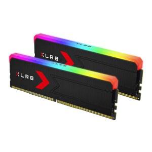 PNY XLR8 게이밍 에픽-X RGB 32GB 2x16GB DDR5 RAM 6000MHz CL36 1 35V XMP/Expo 호환 데스크탑 메모리 키트