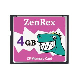 카메라용 ZenRex 4GB CompactFlash 메모리 카드 CF UDMA 고속
