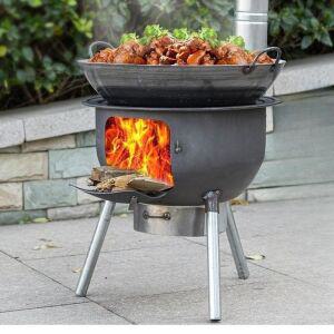 마당화로 가스통난로 드럼통화목난로 장작난로 시골 불멍