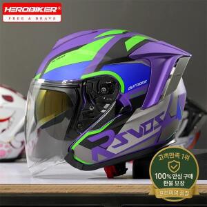 오토바이 3/4 헬멧 DOT 승인 오픈 페이스 타고 보호 안전 Capacete De Moto 남성과 여성