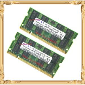 노트북 메모리 4GB 2x2GB 667MHz PC2 5300 DDR2 RAM 4G 667 5300S 2G 200 핀 SO DIMM