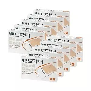 [밴드닥터] 대형 10개 (60매)/일회용반창고/상처밴드