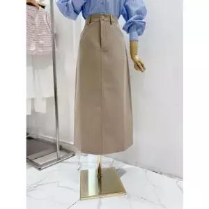 [갤러리아] [ab.f.z] 베이직 H라인 롱 스커트(ATZ5HS37G)