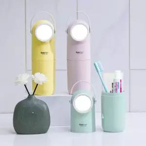 미니언 미러 휴대용 치약칫솔세트