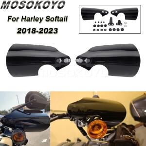 할리 호환 소프테일 로우라이더용 장착 하드웨어 핸드가드 FXLR 브레이크아웃 스포츠 글라이드 바이크 오토
