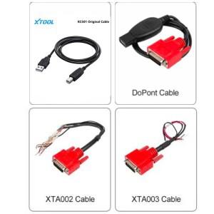 XTOOL 100% 오리지널 KC501 케이블 PAD3 VW4 및 5th IMMO