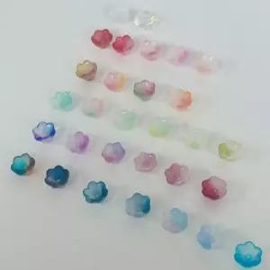 은방울꽃 비즈 식물 책갈피 끈갈피 꽃다발 키링 만들기 DIY 재료 부자재 공예 구슬 글라스 악세사리 팔찌