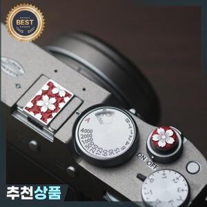 사쿠라 카메라 슈 커버 Fujifilm X100VI X100V sony 호환 A7M3 A7R5 A6700 A6300 6400 Nikon CANON 호환 RP
