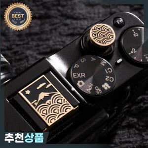 Fujisan 사쿠라 카메라 셔터 버튼 슈 커버 Fujifilm XT5 X100VI sony 호환 A6500 A6700 Panasonic GH5 CANO