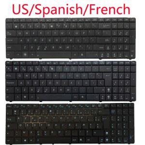 노트북 키보드 US/SP/스페인어/FR/ ASUS K53E K53SC K53SD K53SJ K53SK K53SM K53SV P52 P52F P52J P52JC P53 P53S P53E