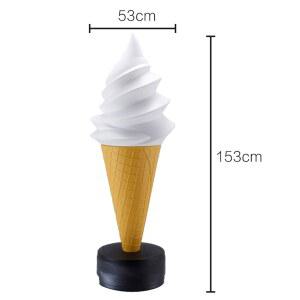 상업용 모형 간판 카페 노란색 디스플레이 120cm 박스 모델 대형