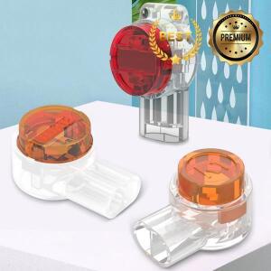 10/50pcs K1 커넥터 압착 연결 단자 방수 배선 Rj45 이더넷 케이블 전화선